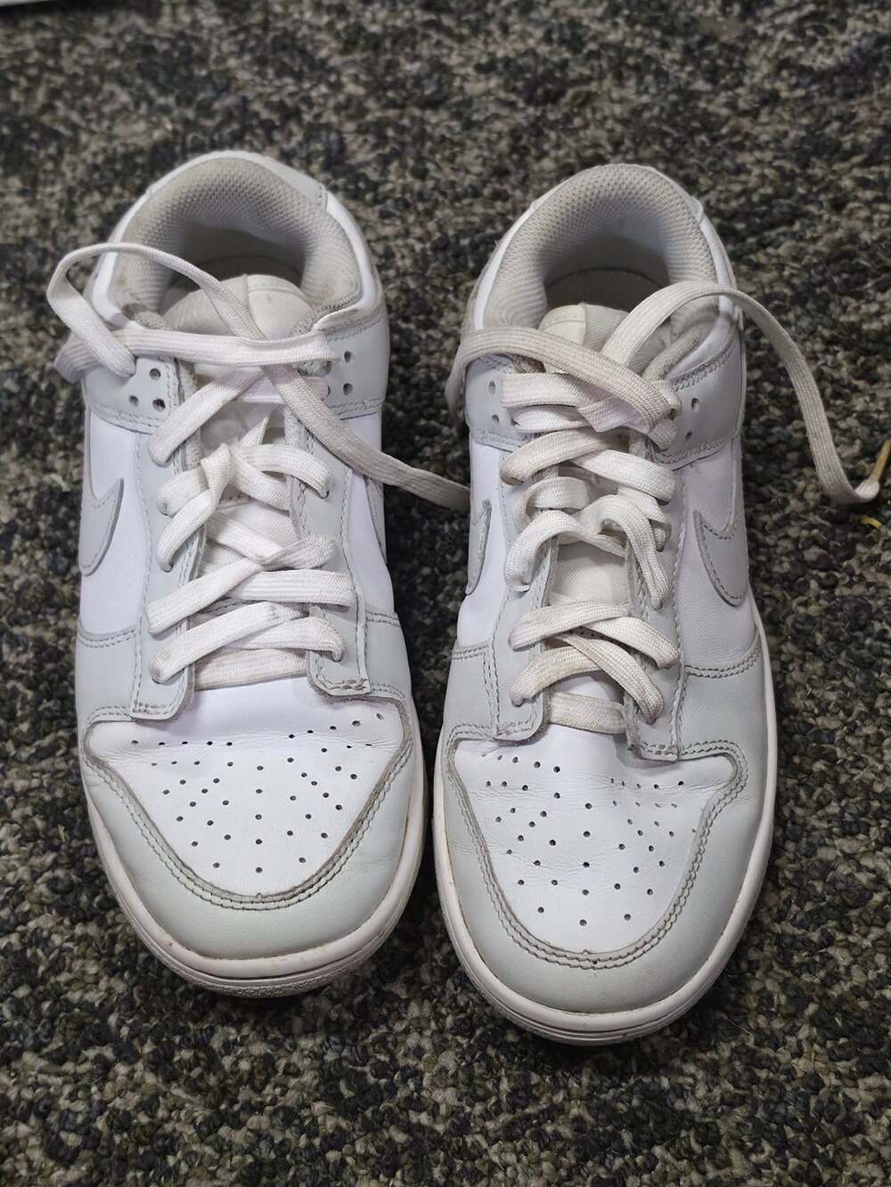 Nike Dunk Low Retro White Pure Platinum Sneakers